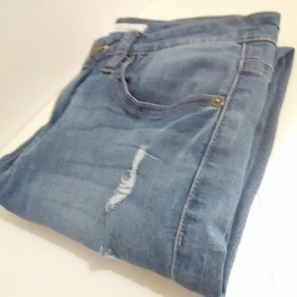 Express Jeans Heavy Destressing In Good Condition - Picture 9 of 10